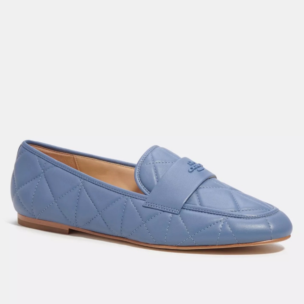 Coach Heidi Loafer in Washed Chambray